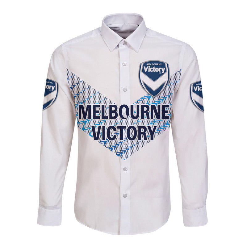 custom-personalised-melbourne-victory-big-v-hawaii-long-sleeve-button-shirt-soccer-club-original-style-white