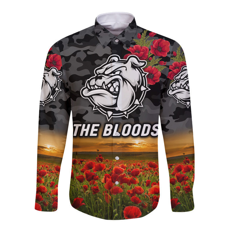 custom-personalised-west-football-club-alice-springs-anzac-hawaii-long-sleeve-button-shirt-the-bloods-poppy-vibes-black