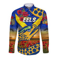 custom-personalised-parramatta-eels-anzac-2022-hawaii-long-sleeve-button-shirt-poppy-flowers-vibes-blue