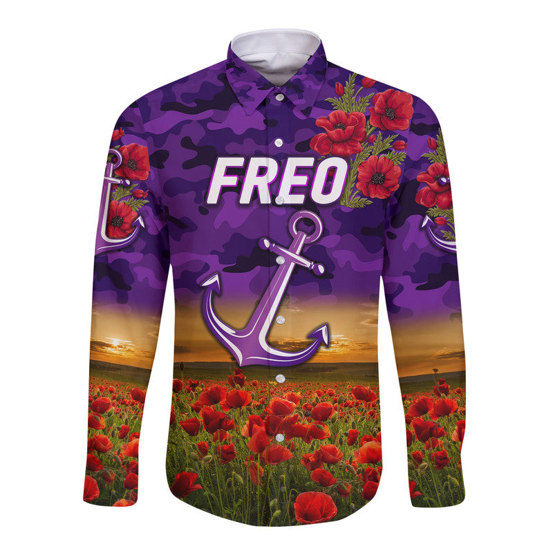 custom-personalised-fremantle-dockers-anzac-hawaii-long-sleeve-button-shirt-freo-poppy-vibes