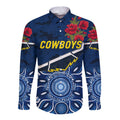 custom-personalised-north-queensland-cowboys-anzac-2022-hawaii-long-sleeve-button-shirt-indigenous-vibes-blue