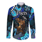 custom-personalised-australian-astrology-hawaii-long-sleeve-button-shirt-pisces-platypus-zodiac-aboriginal-vibes-blue