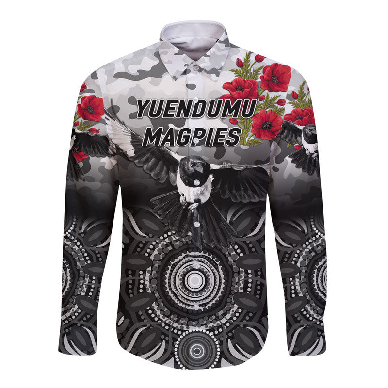 custom-personalised-yuendumu-magpies-football-club-anzac-hawaii-long-sleeve-button-shirt-indigenous-vibes