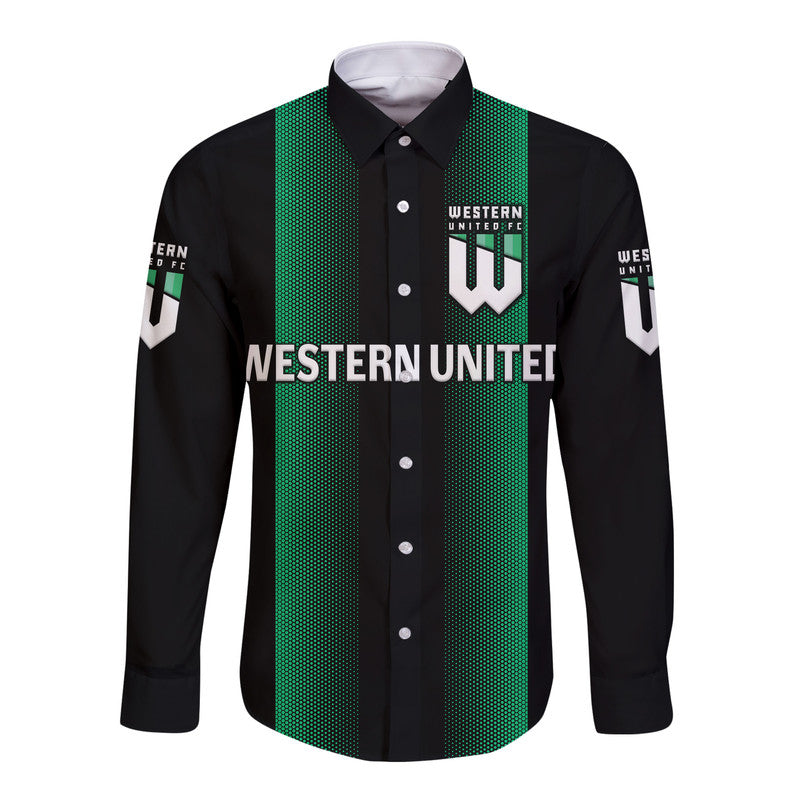 custom-personalised-western-united-hawaii-long-sleeve-button-shirt-soccer-club-original-style-black