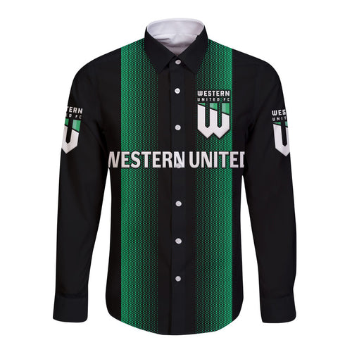 custom-personalised-western-united-hawaii-long-sleeve-button-shirt-soccer-club-original-style-black