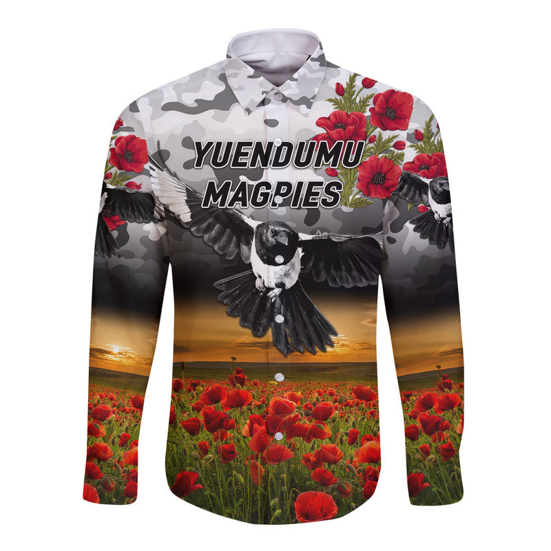 custom-personalised-yuendumu-magpies-football-club-anzac-hawaii-long-sleeve-button-shirt-poppy-vibes