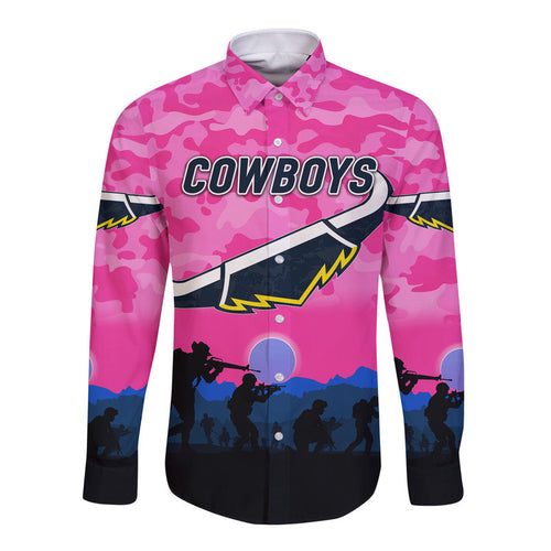 custom-personalised-north-queensland-cowboys-anzac-2022-hawaii-long-sleeve-button-shirt-simple-style-pink