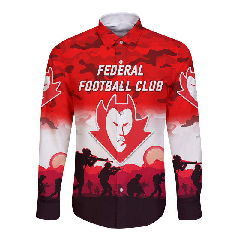 custom-personalised-federal-football-club-anzac-hawaii-long-sleeve-button-shirt-simple-style