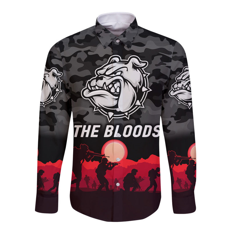 west-football-club-alice-springs-anzac-hawaii-long-sleeve-button-shirt-the-bloods-simple-style-black