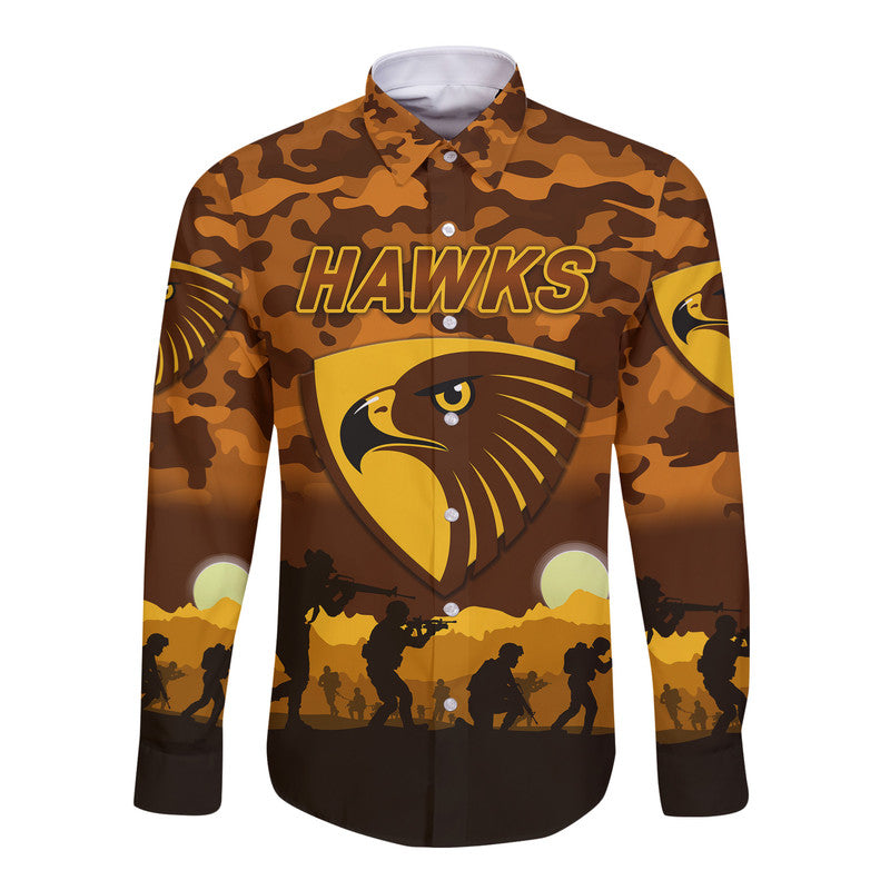 custom-personalised-hawthorn-hawks-anzac-hawaii-long-sleeve-button-shirt-simple-style