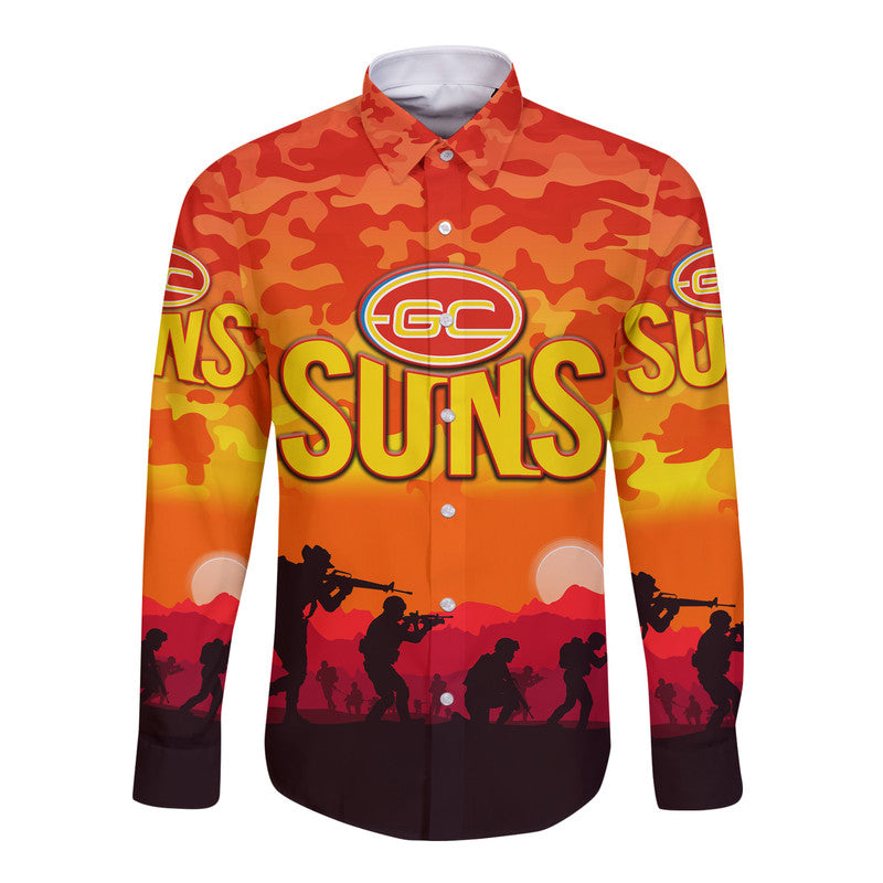 gold-coast-suns-anzac-hawaii-long-sleeve-button-shirt-simple-style