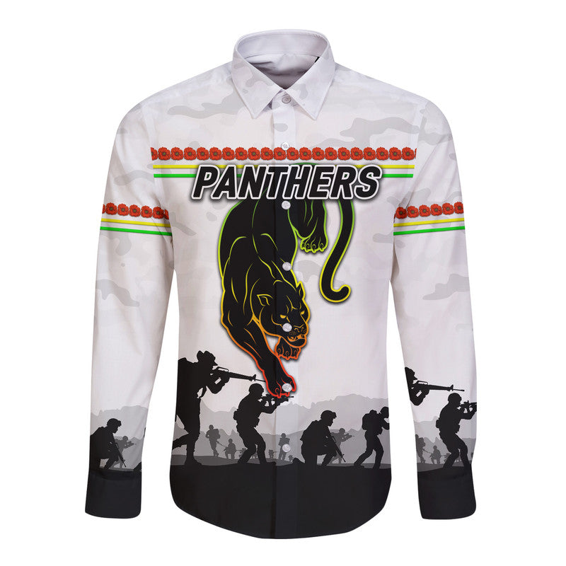 custom-personalised-penrith-panthers-anzac-2022-hawaii-long-sleeve-button-shirt-simple-style-white