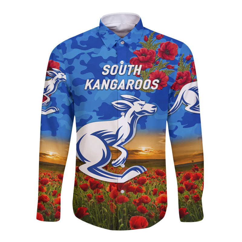 south-alice-football-club-kangaroos-anzac-hawaii-long-sleeve-button-shirt-poppy-vibes