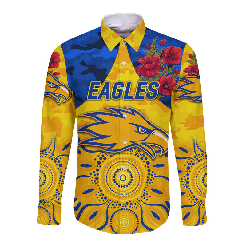custom-personalised-west-coast-eagles-anzac-hawaii-long-sleeve-button-shirt-indigenous-vibes-gold
