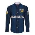 custom-personalised-central-coast-mariners-hawaii-long-sleeve-button-shirt-soccer-club-original-style-navy