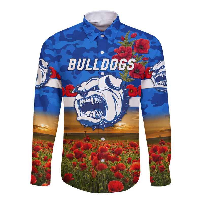custom-personalised-western-bulldogs-anzac-hawaii-long-sleeve-button-shirt-poppy-vibes