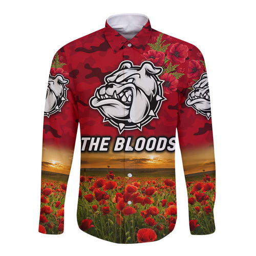 custom-personalised-west-football-club-alice-springs-anzac-hawaii-long-sleeve-button-shirt-the-bloods-poppy-vibes-red
