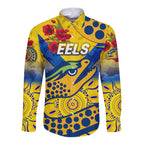 custom-personalised-parramatta-eels-anzac-2022-hawaii-long-sleeve-button-shirt-indigenous-vibes-gold