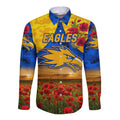 custom-personalised-west-coast-eagles-anzac-hawaii-long-sleeve-button-shirt-poppy-vibes-royal-blue