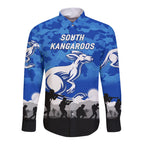 south-alice-football-club-kangaroos-anzac-hawaii-long-sleeve-button-shirt-simple-style