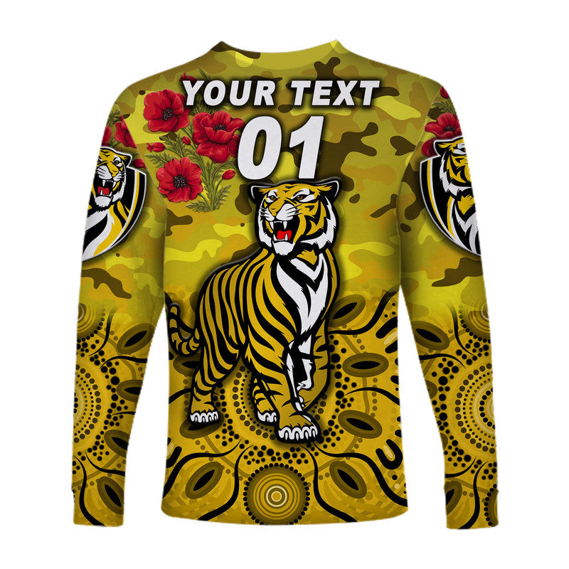 custom-personalised-richmond-tigers-anzac-long-sleeve-shirt-indigenous-vibes-yellow
