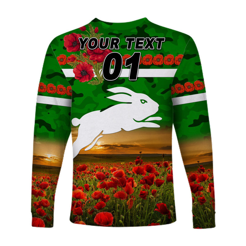 custom-personalised-south-sydney-rabbitohs-anzac-2022-long-sleeve-shirt-poppy-flowers-vibes-green