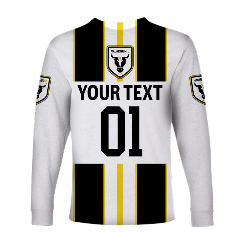 custom-personalised-macarthur-the-bulls-long-sleeve-shirt-soccer-club-original-style-white