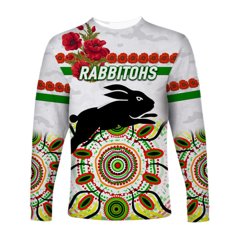 south-sydney-rabbitohs-anzac-2022-long-sleeve-shirt-indigenous-vibes-white