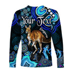 custom-personalised-australian-astrology-long-sleeve-shirt-aries-kangaroo-zodiac-aboriginal-vibes-blue
