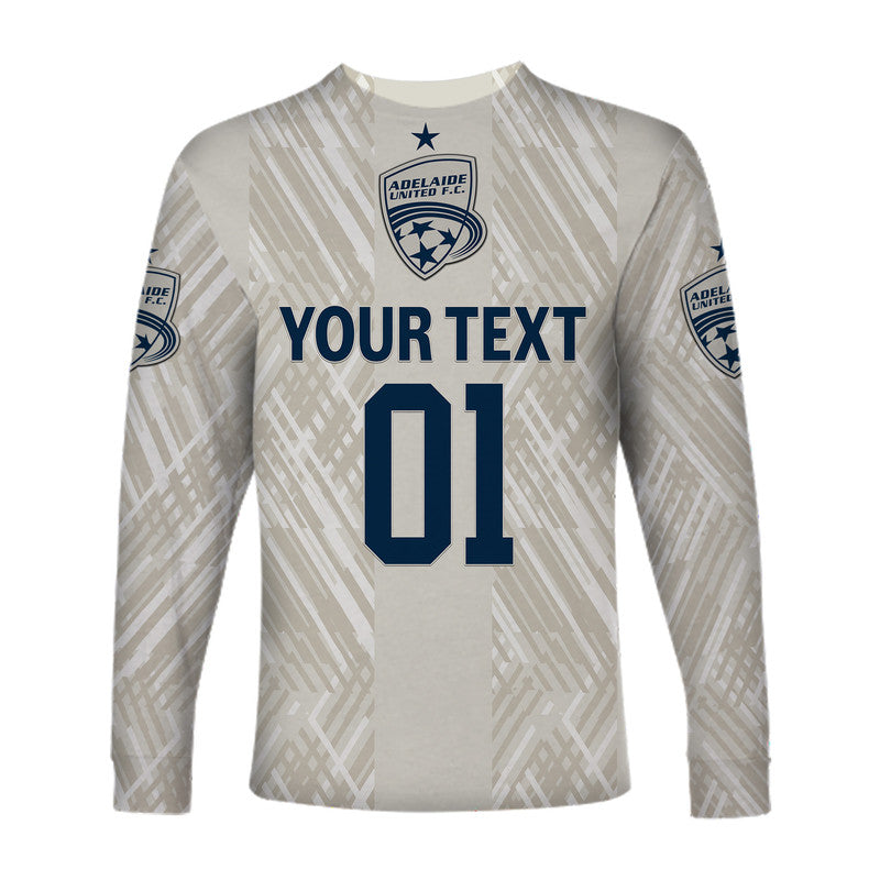custom-personalised-adelaide-united-the-reds-long-sleeve-shirt-soccer-club-original-style-beige