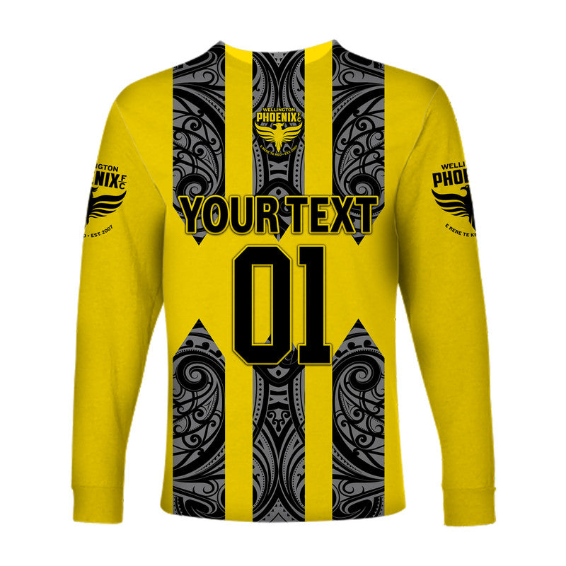 custom-personalised-wellington-phoenix-the-nix-maori-long-sleeve-shirt-soccer-club-original-style-yellow
