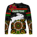 south-sydney-rabbitohs-anzac-2022-long-sleeve-shirt-indigenous-vibes-black