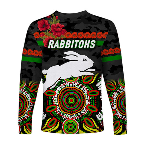 south-sydney-rabbitohs-anzac-2022-long-sleeve-shirt-indigenous-vibes-black