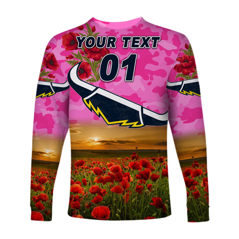 custom-personalised-north-queensland-cowboys-anzac-2022-long-sleeve-shirt-poppy-flowers-vibes-pink