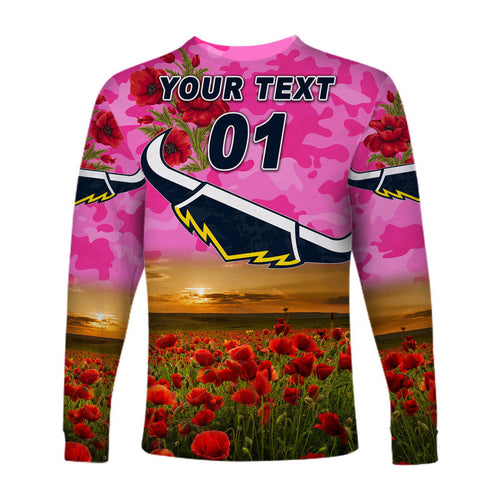 custom-personalised-north-queensland-cowboys-anzac-2022-long-sleeve-shirt-poppy-flowers-vibes-pink