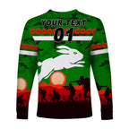 custom-personalised-south-sydney-rabbitohs-anzac-2022-long-sleeve-shirt-simple-style-green