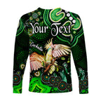 custom-personalised-australian-astrology-long-sleeve-shirt-libra-cockatoo-glider-zodiac-aboriginal-vibes-green