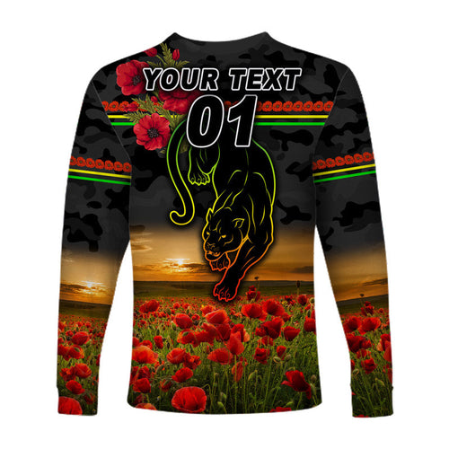 custom-personalised-penrith-panthers-anzac-2022-long-sleeve-shirt-poppy-flowers-vibes-black