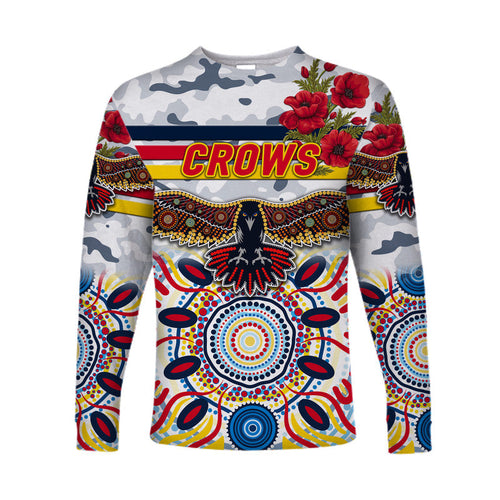custom-personalised-adelaide-crows-anzac-long-sleeve-shirt-indigenous-vibes-white