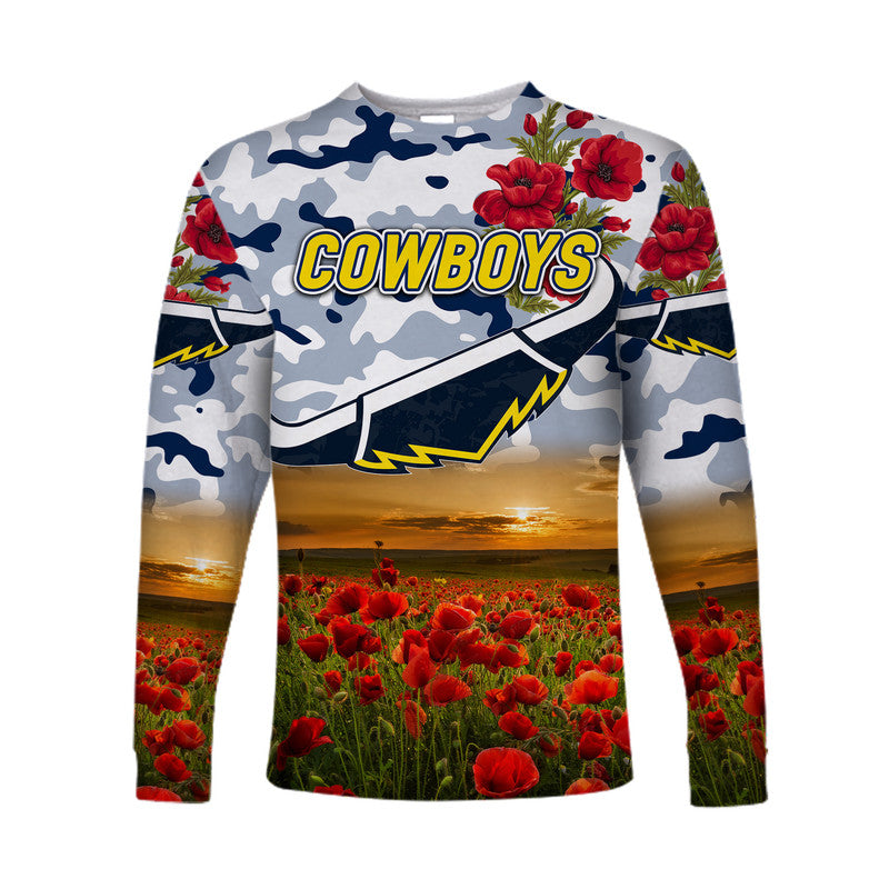custom-personalised-north-queensland-cowboys-anzac-2022-long-sleeve-shirt-poppy-flowers-vibes-white