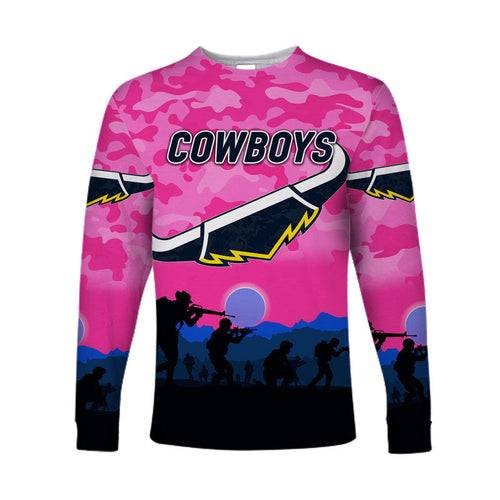 north-queensland-cowboys-anzac-2022-long-sleeve-shirt-simple-style-pink