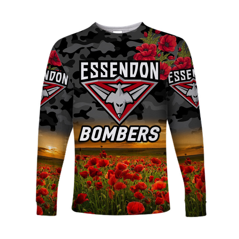 custom-personalised-essendon-bombers-anzac-long-sleeve-shirt-poppy-vibes-black