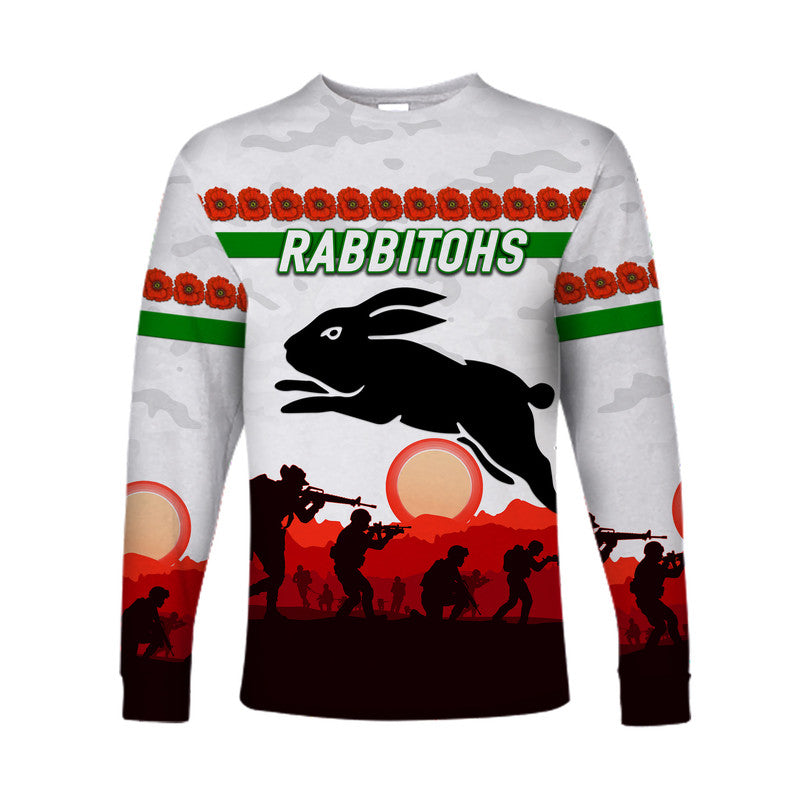 south-sydney-rabbitohs-anzac-2022-long-sleeve-shirt-simple-style-white