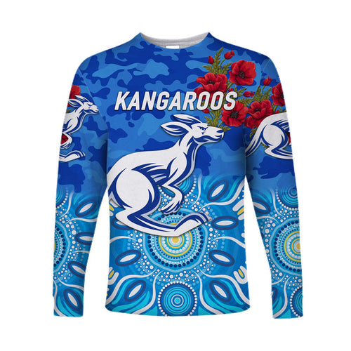 custom-personalised-north-melbourne-kangaroos-anzac-long-sleeve-shirt-indigenous-vibes