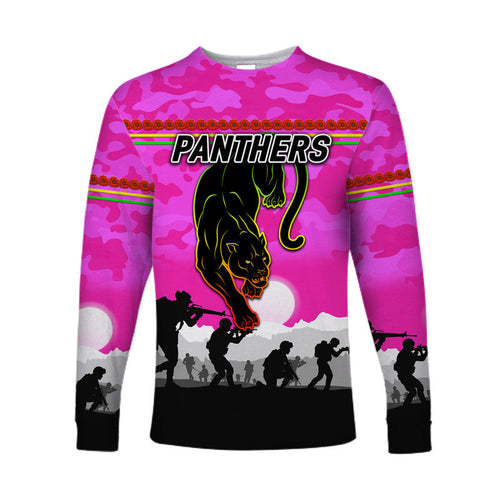 custom-personalised-penrith-panthers-anzac-2022-long-sleeve-shirt-simple-style-pink