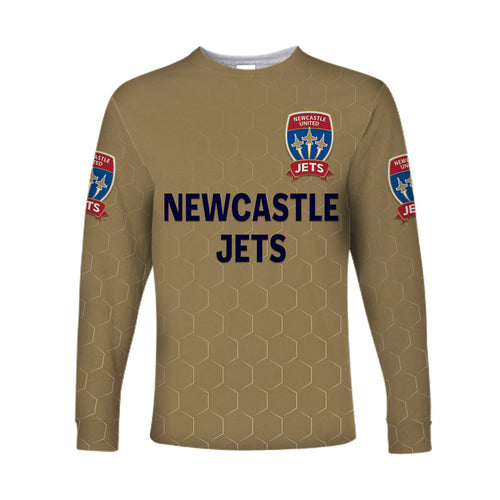custom-personalised-newcastle-jets-long-sleeve-shirt-soccer-club-original-style-gold