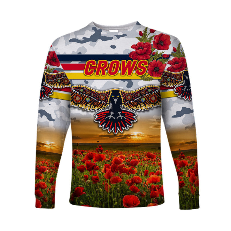 custom-personalised-adelaide-crows-anzac-long-sleeve-shirt-poppy-vibes-white