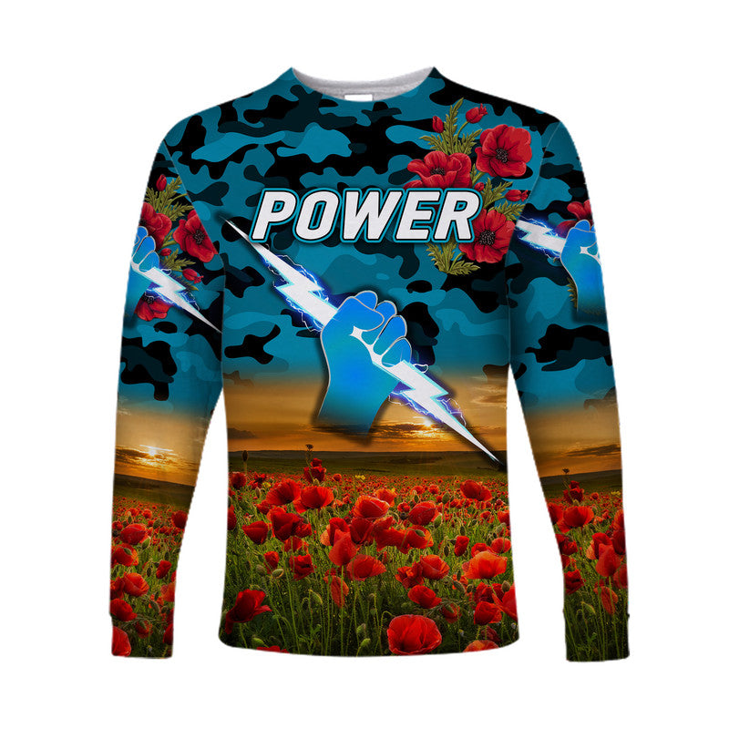 custom-personalised-port-adelaide-power-anzac-long-sleeve-shirt-poppy-vibes
