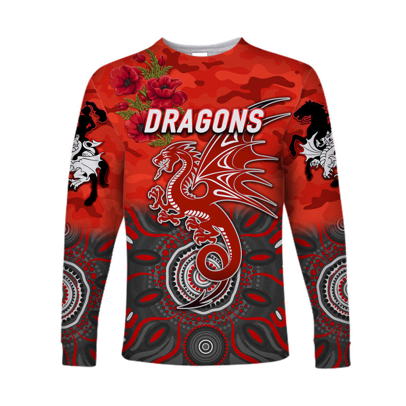 st-george-illawarra-dragons-anzac-2022-long-sleeve-shirt-indigenous-vibes-red