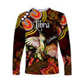 custom-personalised-australian-astrology-long-sleeve-shirt-libra-cockatoo-glider-zodiac-aboriginal-vibes-red